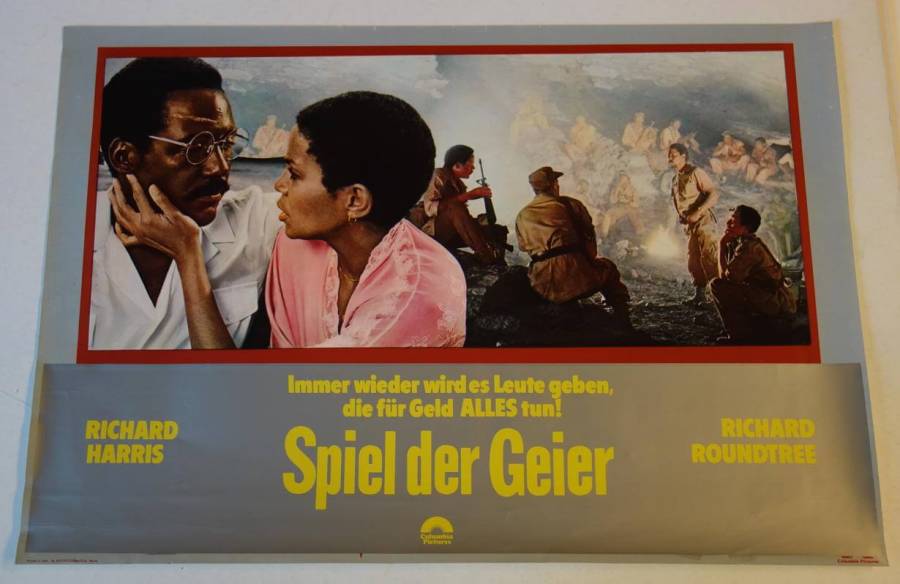 Spiel der Geier originales deutsches Fotobust-Set